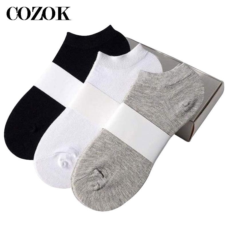 Socks Ankle Men - 10 قطع = 5 أزواج من