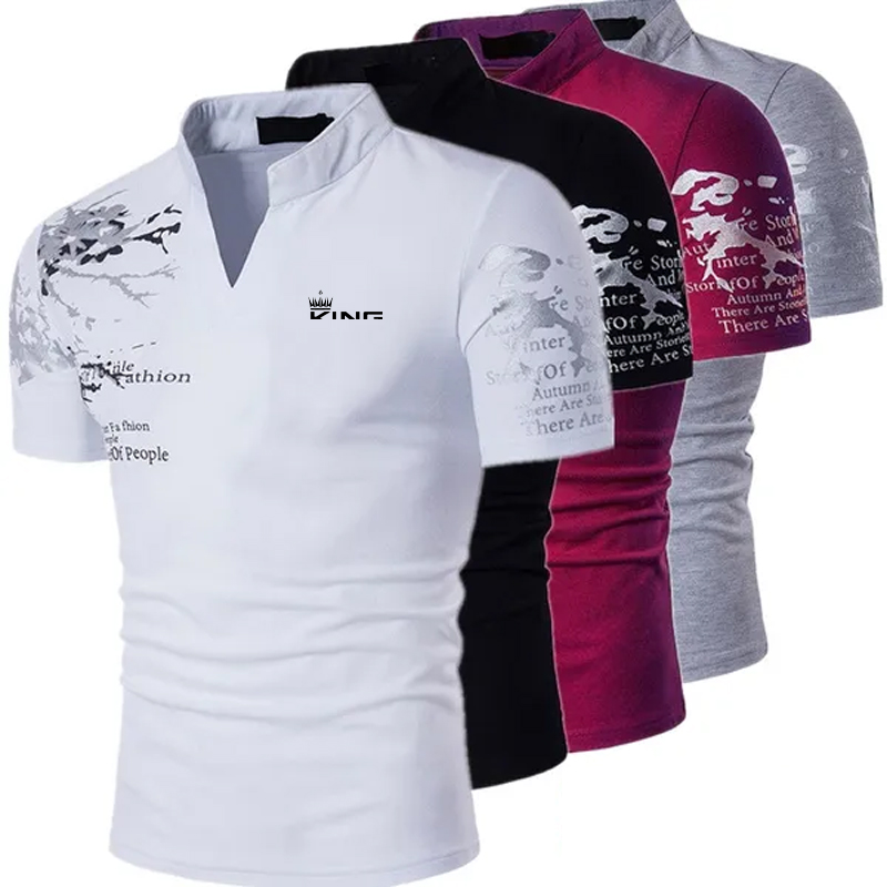 Men'S Fashion Golf Clothing - قميص بولو رجالي، قميص جولف، مطبوعات