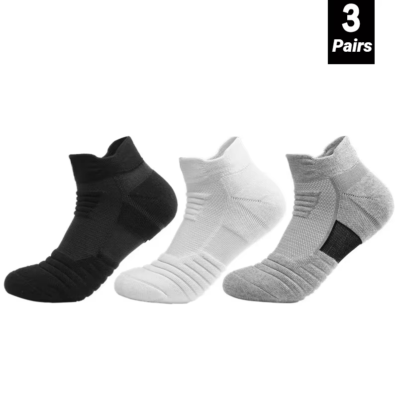 Socks Ankle Men - 3 أزواج من جوارب كرة القدم
