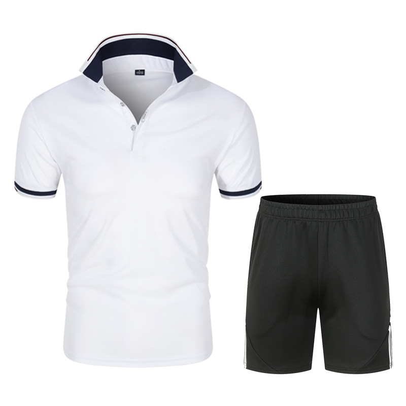 Men'S Fashion Golf Clothing - الصيف قمصان بولو للرجال مجموعات 2021