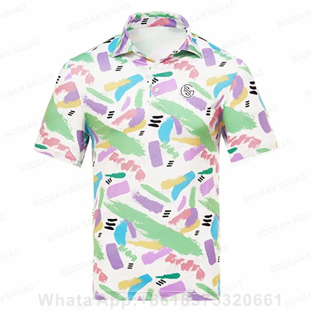 Men'S Fashion Golf Clothing - قميص بولو رجالي جديد لصيف 2023،