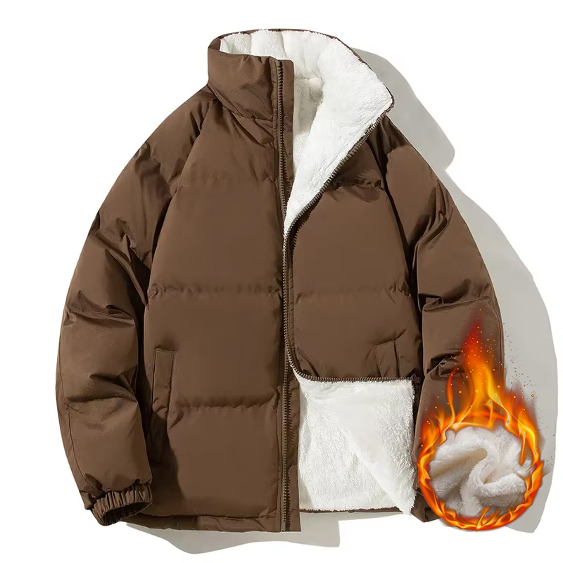 Sherpa Jacket Fleece - زوجين نمط رشاقته الدافئة شيربا الرجال