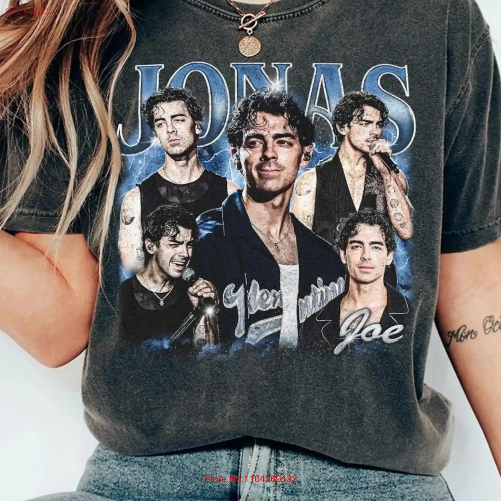 Mens Fashion In The 90S - تي شيرت جو جوناس بوتليج 90s