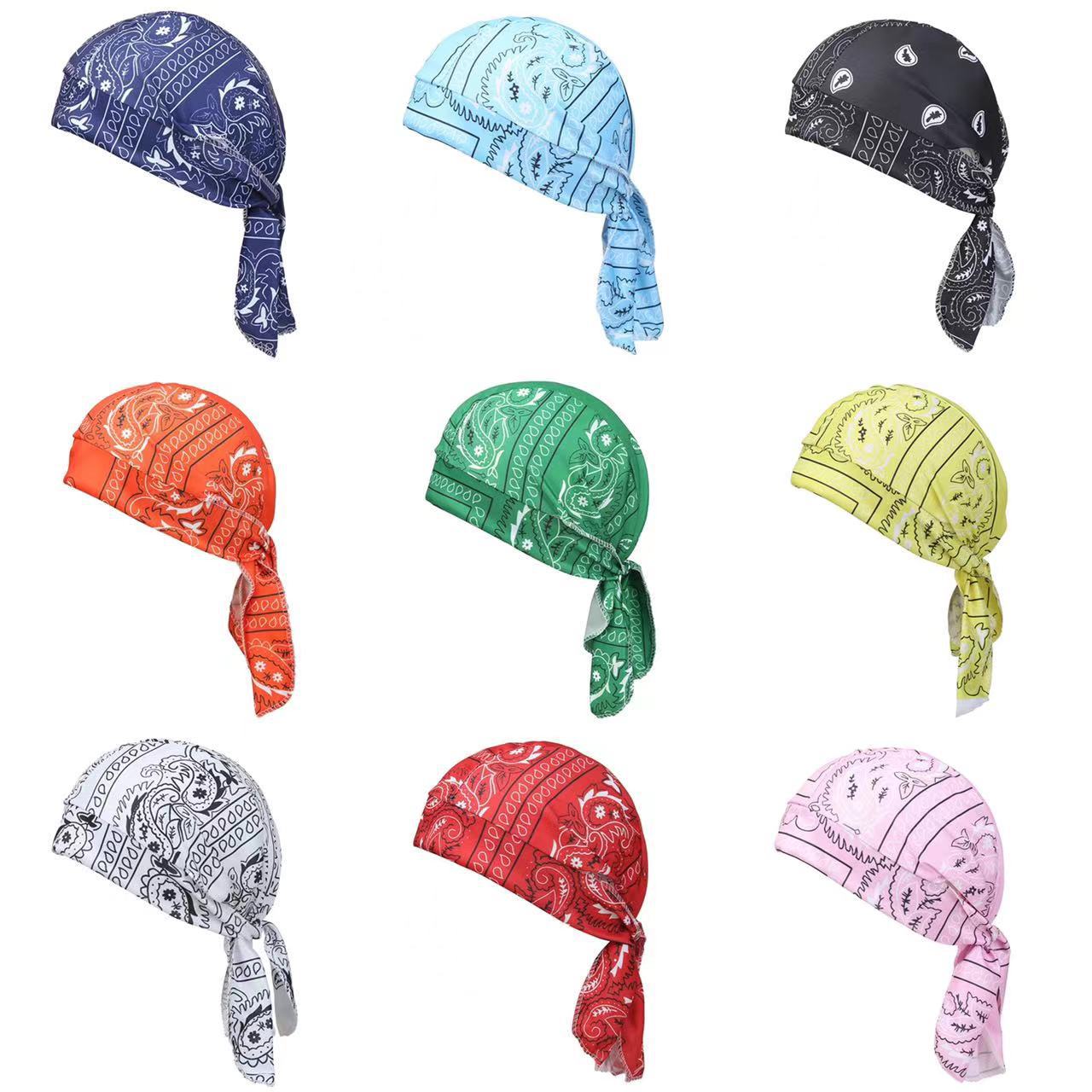 Men'S Fashion Head Scarf - وشاح باندانا رجالي، وشاح رأس للدراجات،