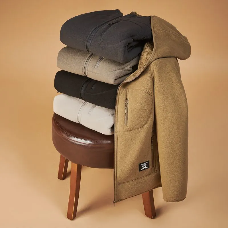 الشتاء سميكة الصوف شيربا سترة  - مراجعة Sherpa Jacket Fleece وسعره