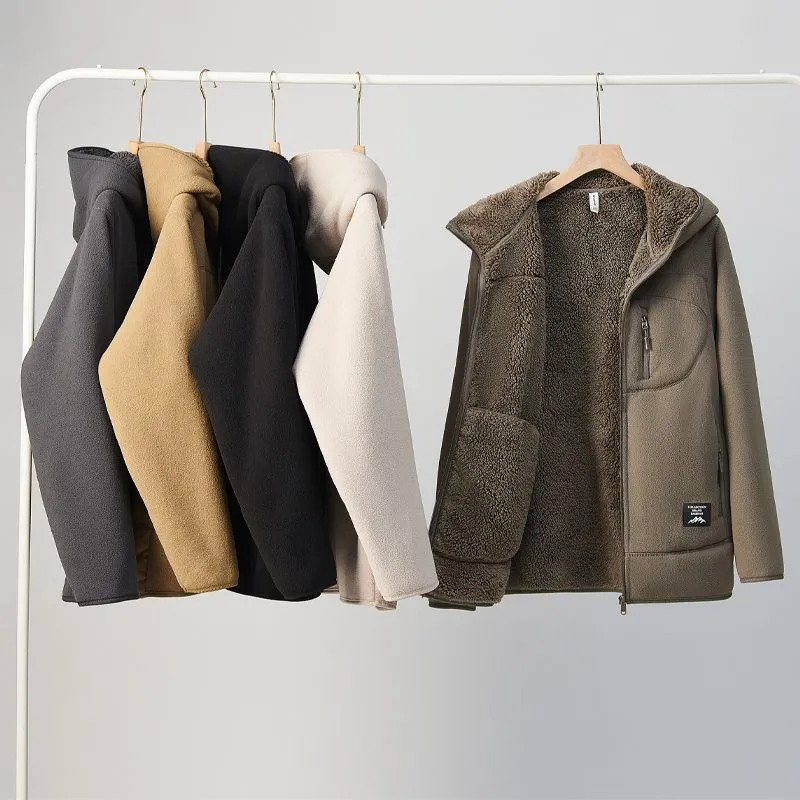 الشتاء سميكة الصوف شيربا سترة  - مراجعة Sherpa Jacket Fleece وسعره