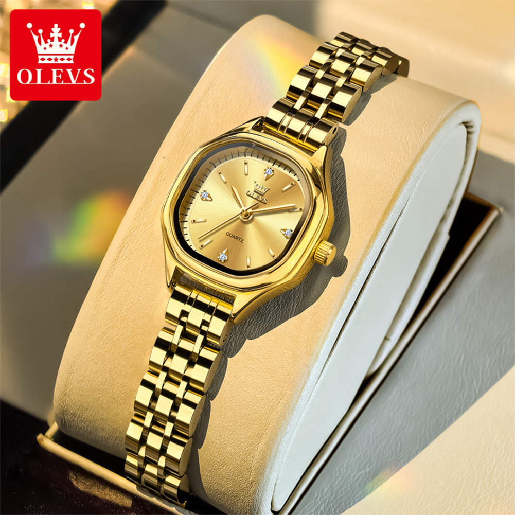 OLEVS 5888 ساعات السيدات الذهب - مراجعة Men'S Fashion Box وسعره