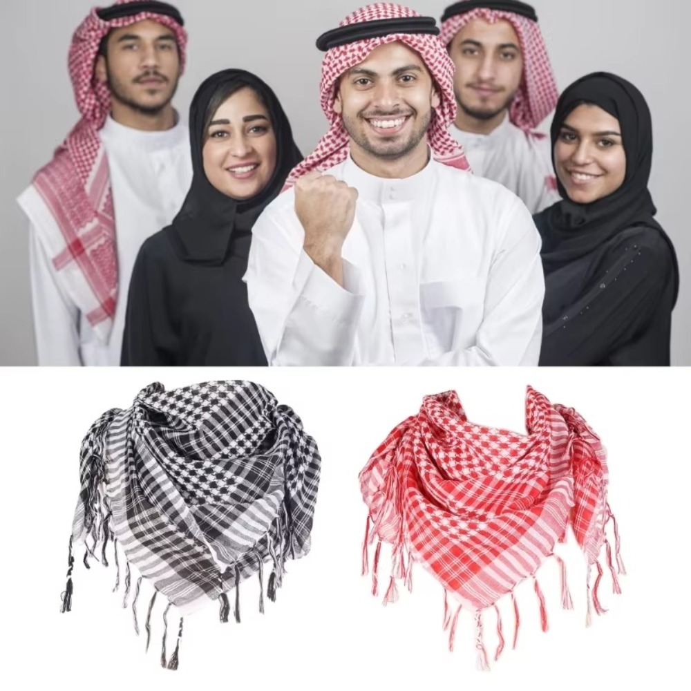 وشاح عربي كبير، شماغ عربي، غطا - مراجعة Men'S Fashion Head Scarf وسعره