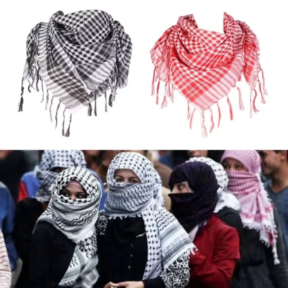 وشاح عربي كبير، شماغ عربي، غطا - مراجعة Men'S Fashion Head Scarf وسعره