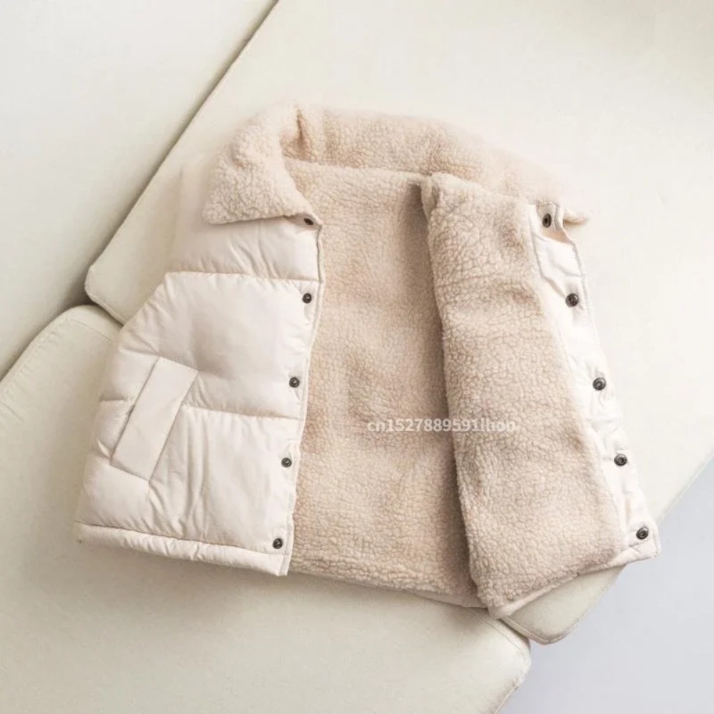 سترة شتوية دافئة للأطفال مبطنة - مراجعة Sherpa Jacket Fleece وسعره