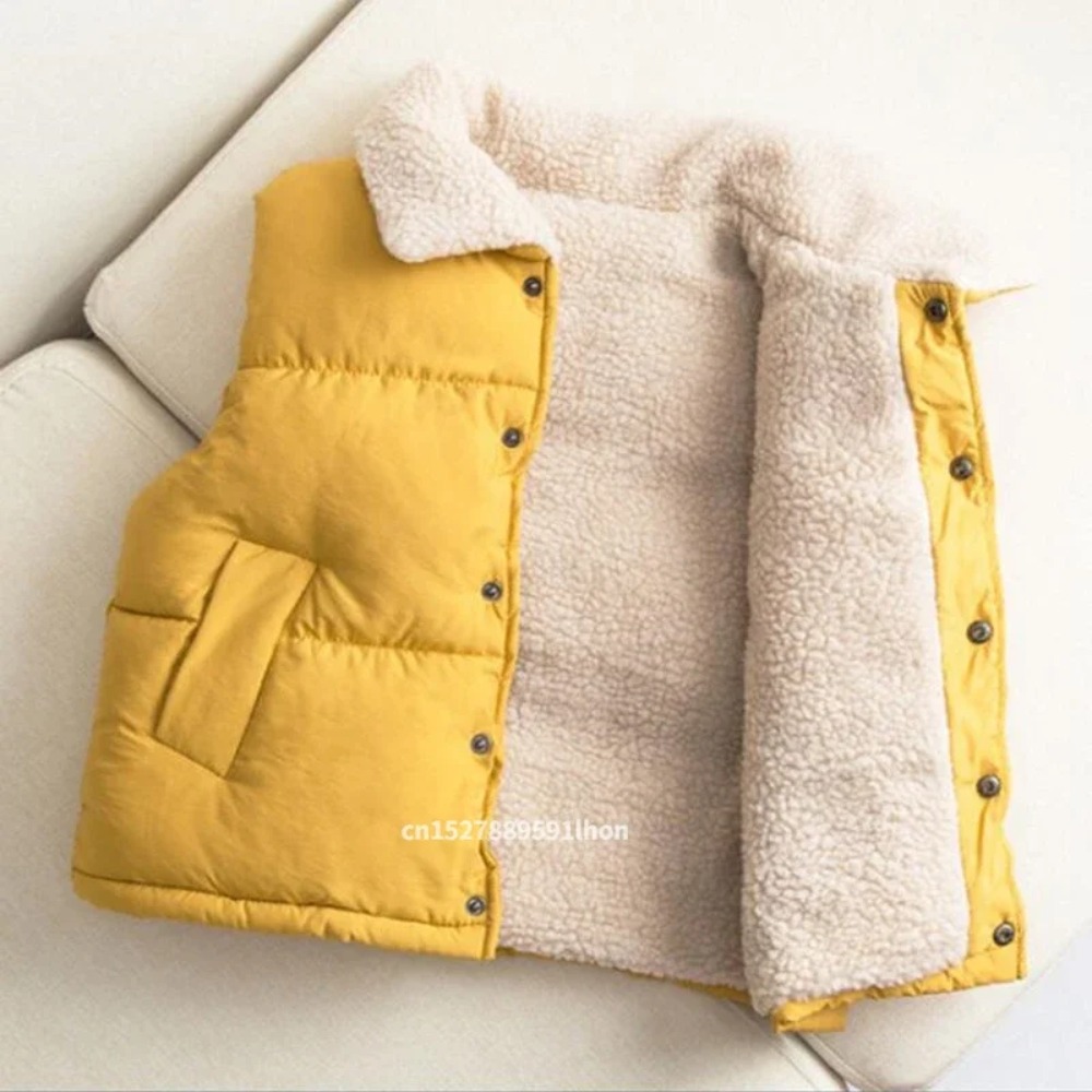 سترة شتوية دافئة للأطفال مبطنة - مراجعة Sherpa Jacket Fleece وسعره