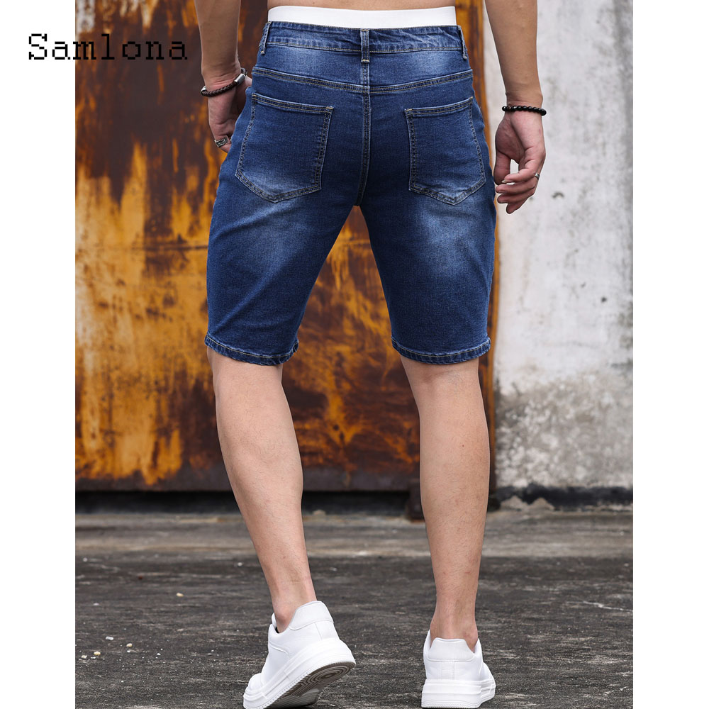 شورت جينز مرقع للرجال ، جينز ق - مراجعة Men'S Fashion Jeans وسعره