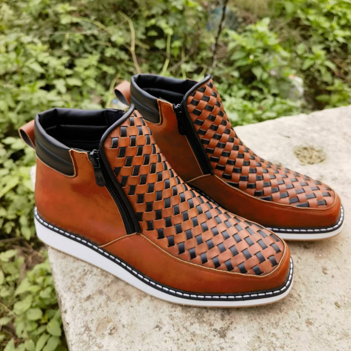 أحذية رجالية عصرية بسحاب جانبي - مراجعة Mens Fashion Trend 2026 وسعره