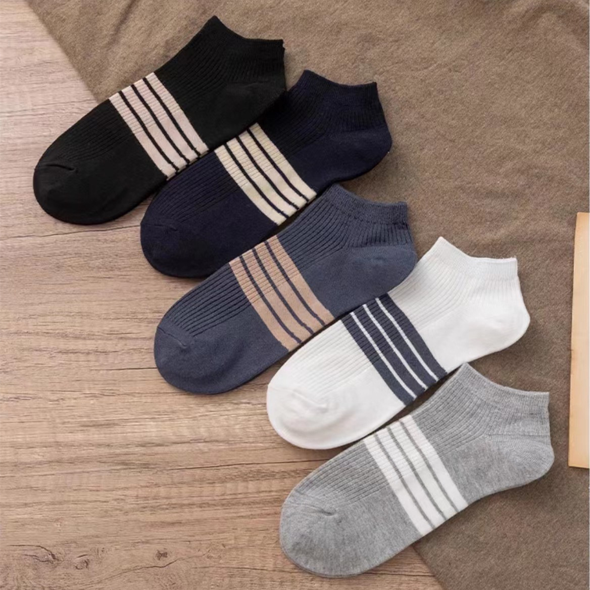 5 أزواج من الجوارب الرجالية ال - مراجعة Socks Ankle Men وسعره