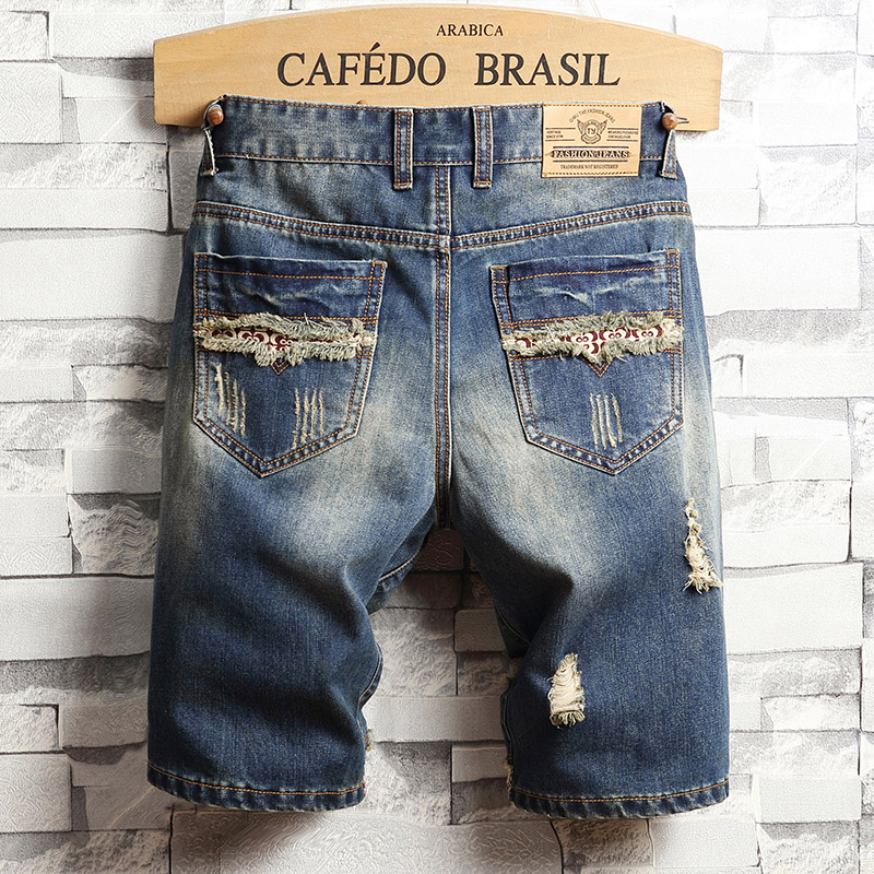 شورت جينز ممزق للرجال بأسلوب ا - مراجعة Men'S Fashion Jeans وسعره