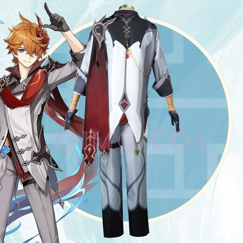جينشين إمباكت تارتاجليا أزياء  - مراجعة Mens Fashion Jumpsuit وسعره