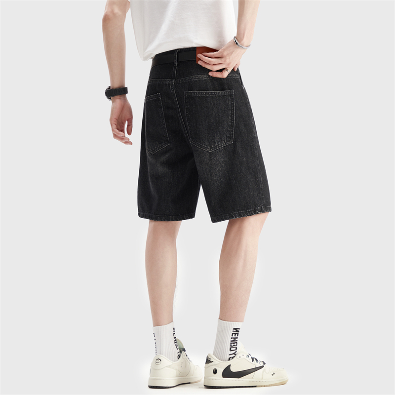 شورت جينز رجالي صيفي رفيع أسود - مراجعة Men'S Fashion Jeans وسعره