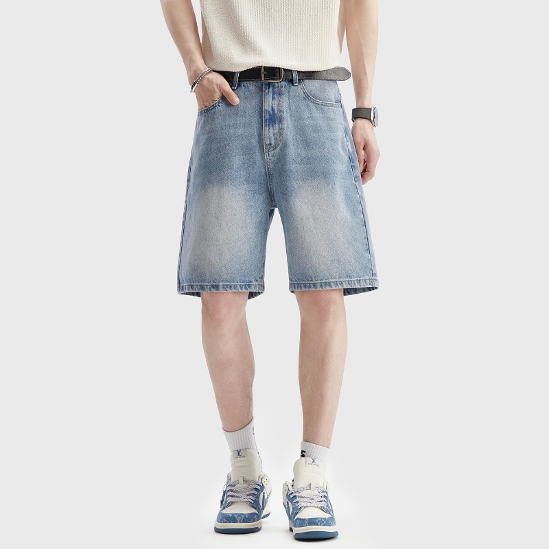 شورت جينز رجالي صيفي رفيع أسود - مراجعة Men'S Fashion Jeans وسعره