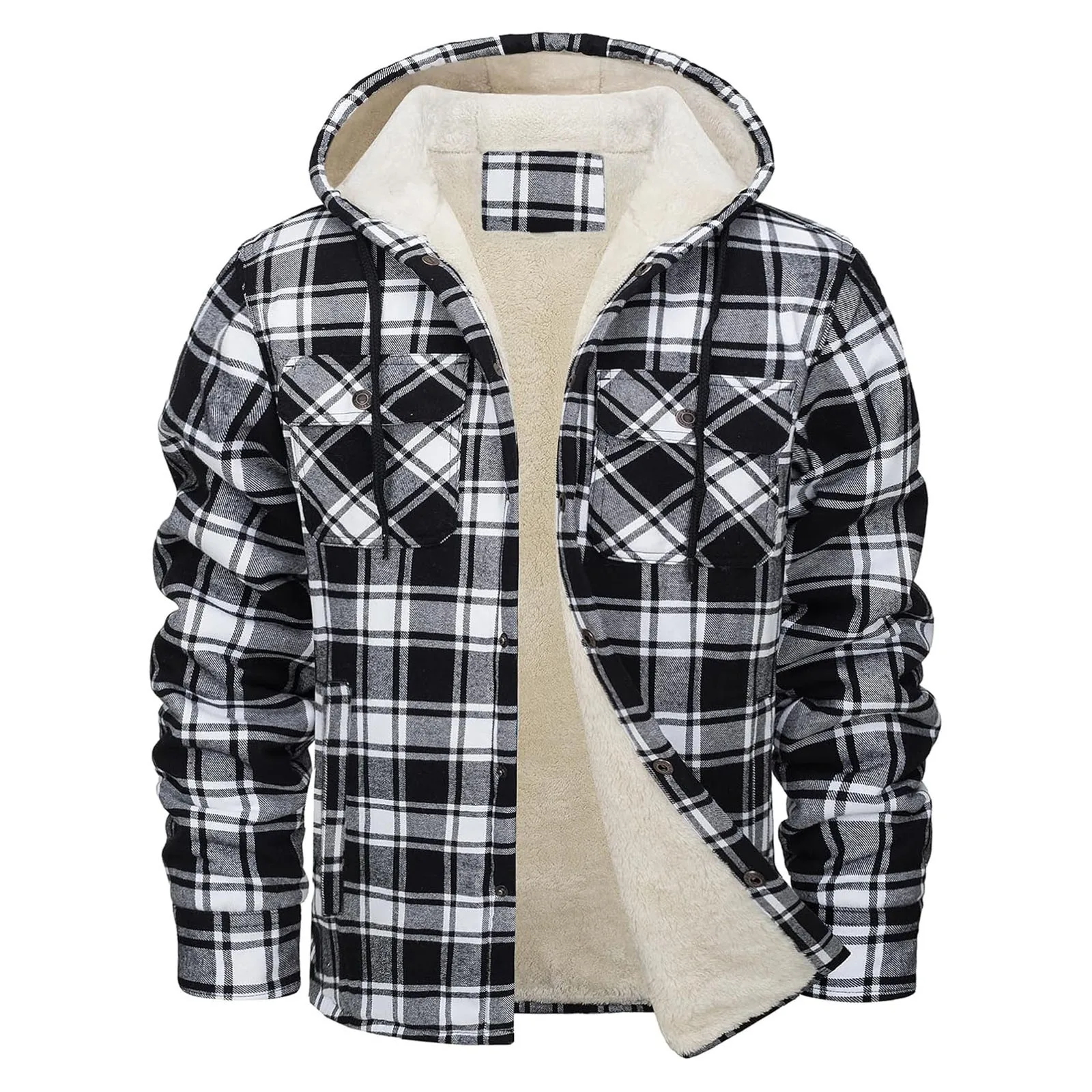 سميكة الدافئة الفانيلا مقنعين  - مراجعة Sherpa Jacket Fleece وسعره
