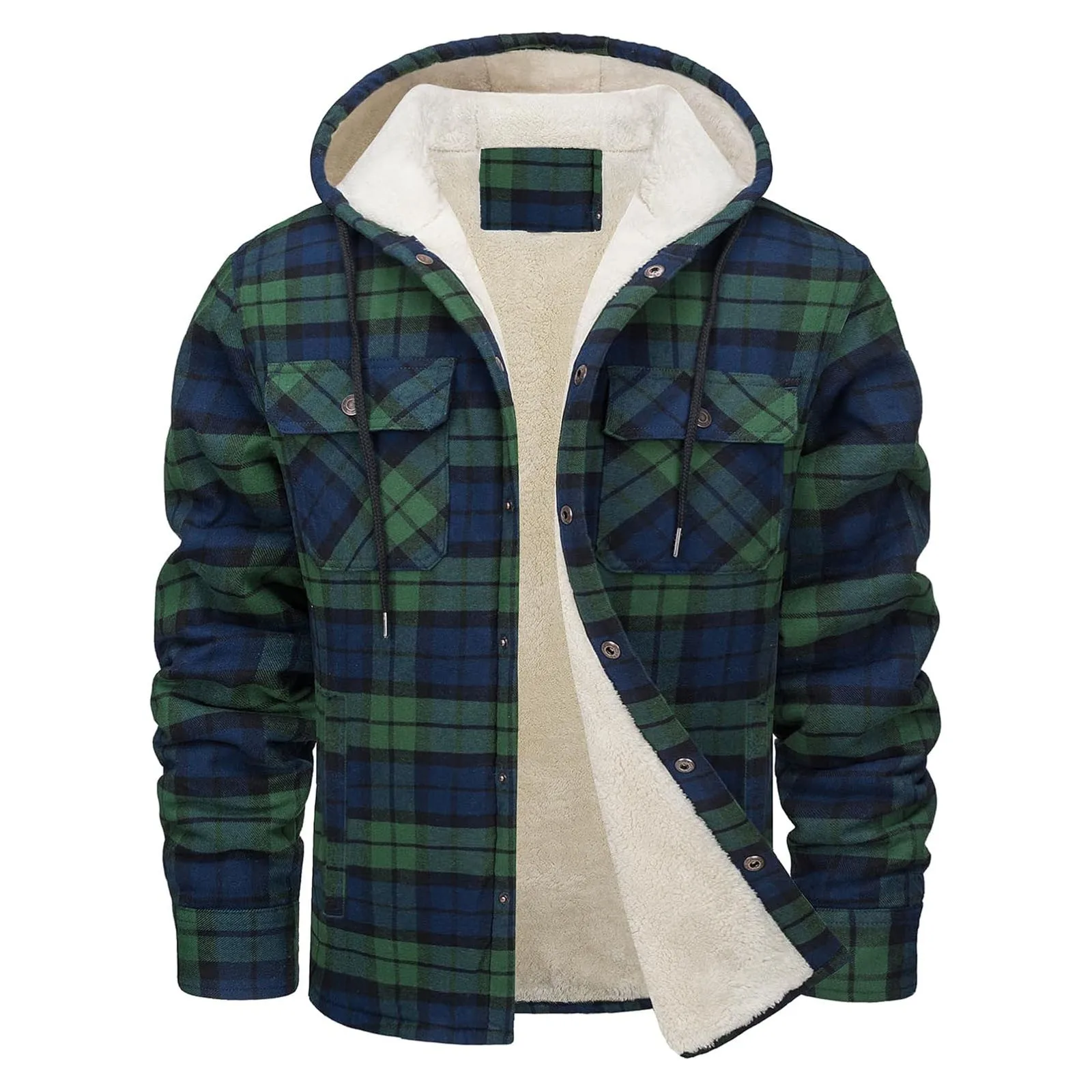 سميكة الدافئة الفانيلا مقنعين  - مراجعة Sherpa Jacket Fleece وسعره