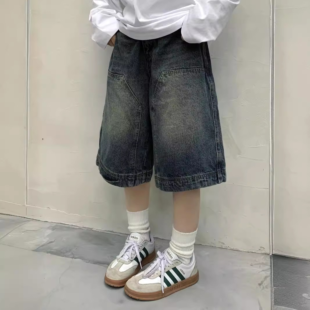 النساء Y2K خمر فضفاض شورتات جي - مراجعة Mens Fashion Denim وسعره