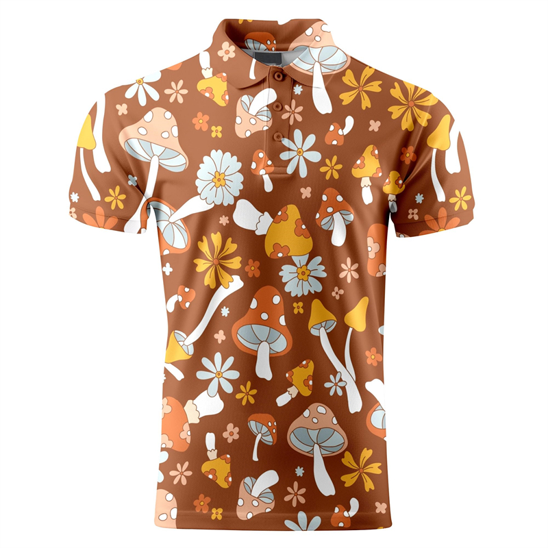 قميص بولو للرجال بطباعة ثلاثية - مراجعة Men'S Fashion Golf Clothing وسعره