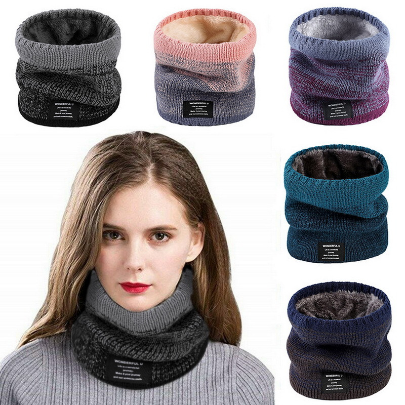 الشتاء النساء الرجال محبوك الت - مراجعة Men'S Fashion Head Scarf وسعره