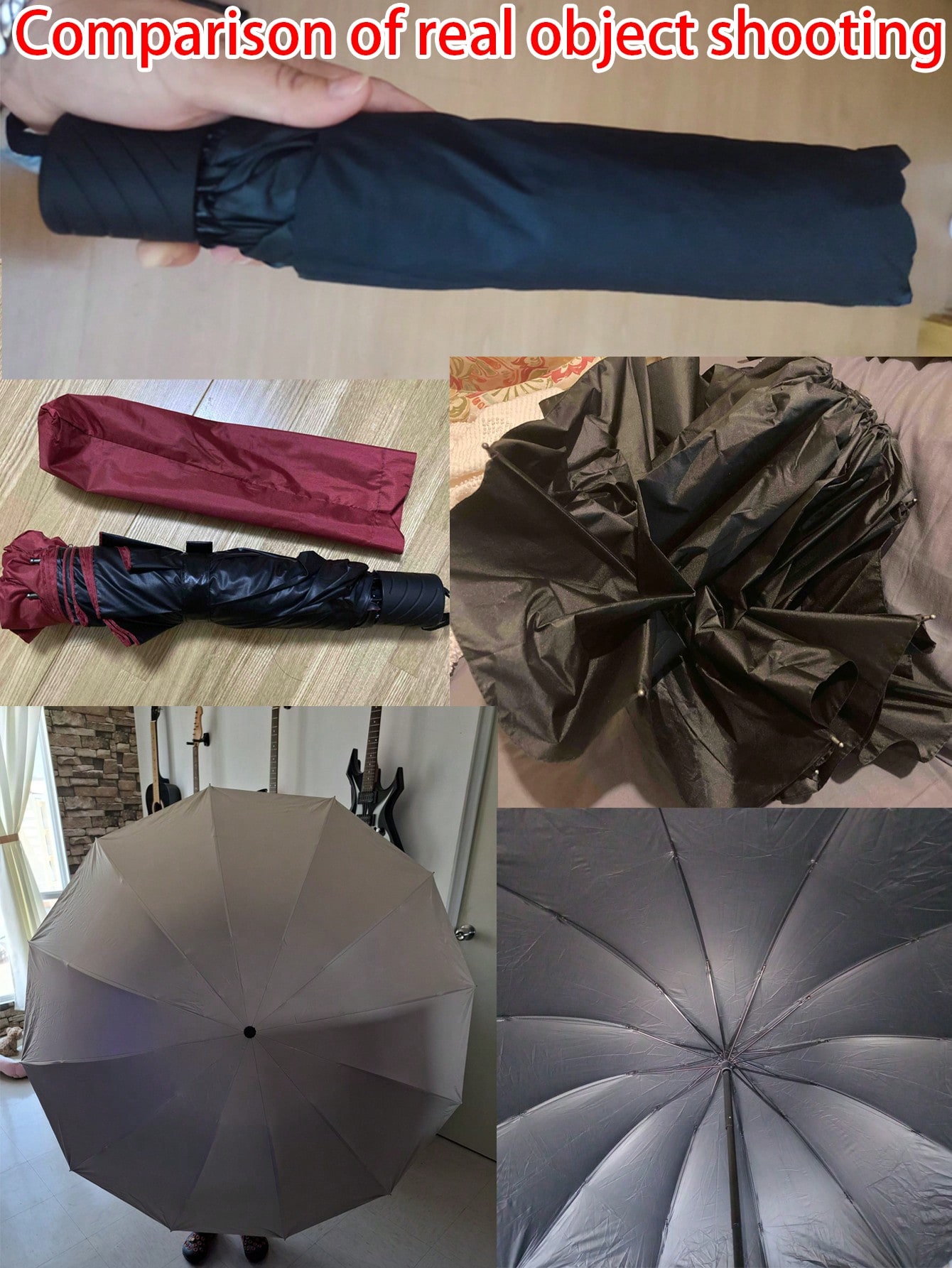 مظلة كبيرة الحجم بـ 12 ضلع مقا - مراجعة Men'S Fashion Umbrella وسعره
