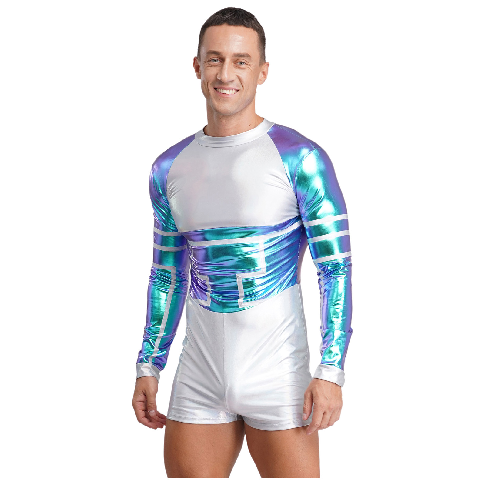 بدلة تنكري لرائد الفضاء الغريب - مراجعة Mens Fashion Jumpsuit وسعره