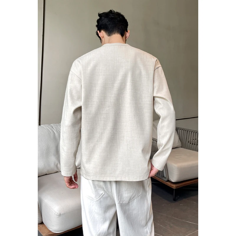 قميص رجالي كاجوال من الكتان ال - مراجعة Mens Fashion Summer وسعره