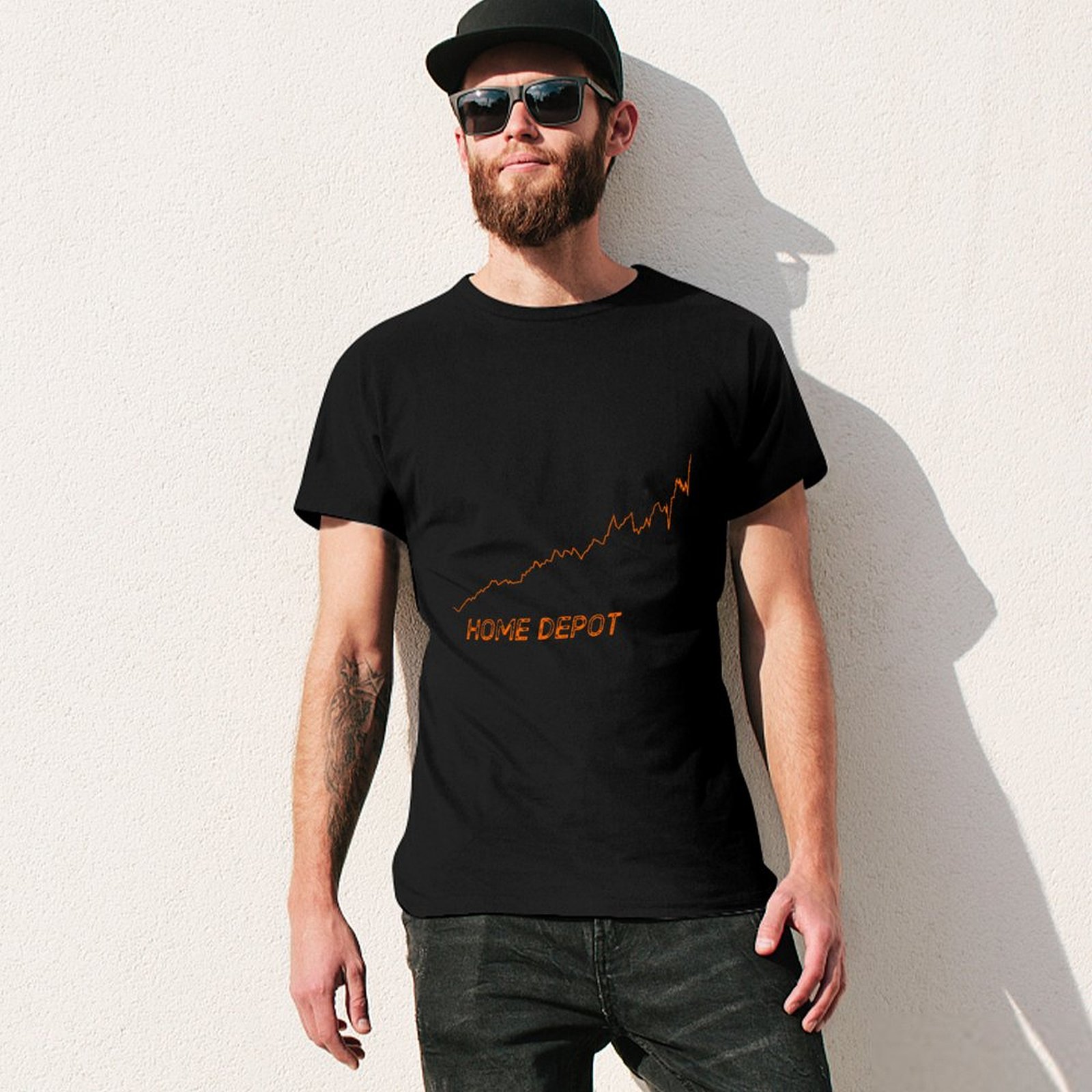 تي شيرت جرافيك من هوم ديبوت، أ - مراجعة Men'S Fashion Depot وسعره