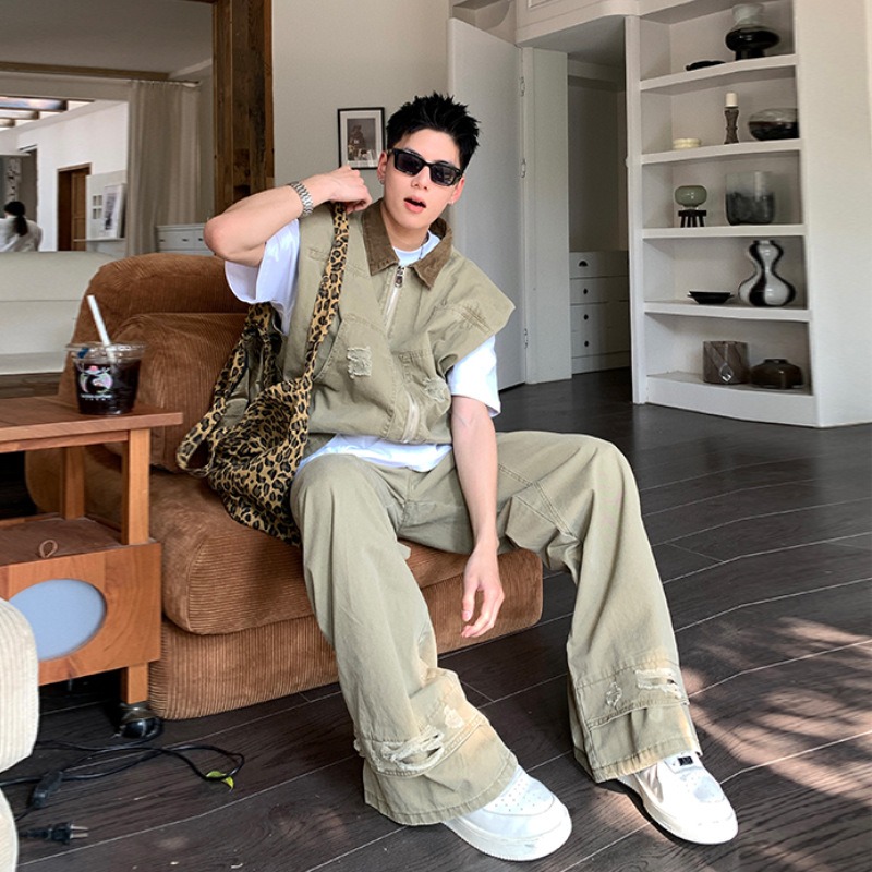 سترة دنيم رجالية بتصميم عصري م - مراجعة Mens Fashion Summer وسعره