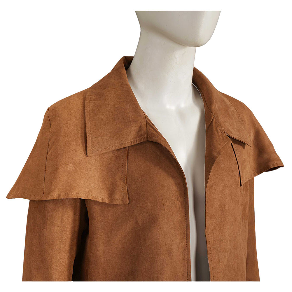 الصحراء الحارس أنيمي تأثيري خن - مراجعة Trench Coat Men وسعره