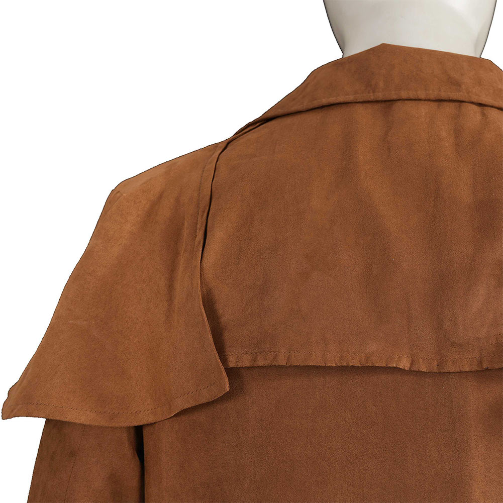 الصحراء الحارس أنيمي تأثيري خن - مراجعة Trench Coat Men وسعره
