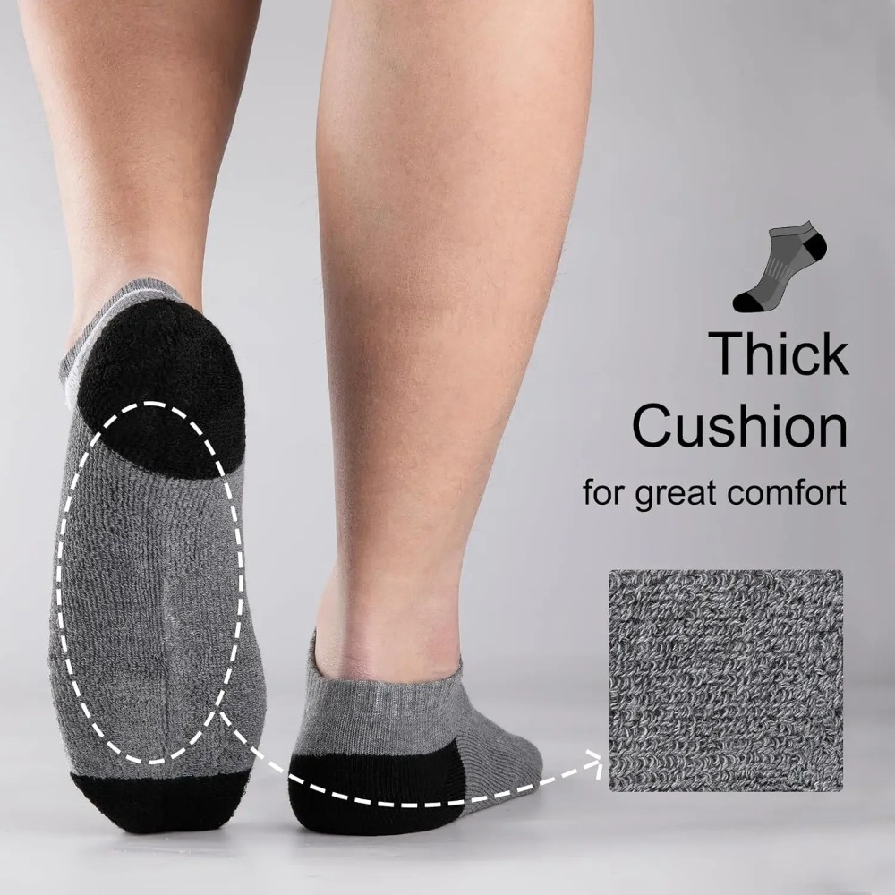 1-10Pairs تنفس الرجال الصيف ال - مراجعة Socks Ankle Men وسعره