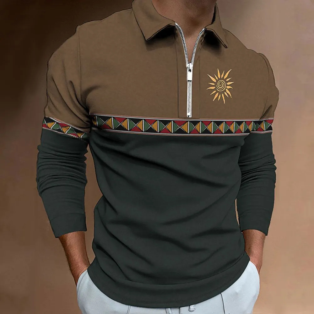 قمصان بولو رجالي ريترو اللون ح - مراجعة Men'S Fashion Golf Clothing وسعره