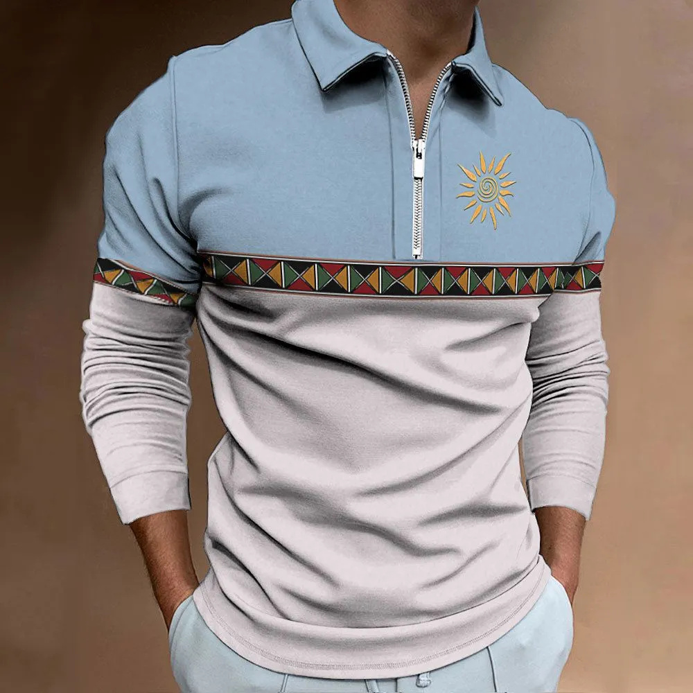 قمصان بولو رجالي ريترو اللون ح - مراجعة Men'S Fashion Golf Clothing وسعره