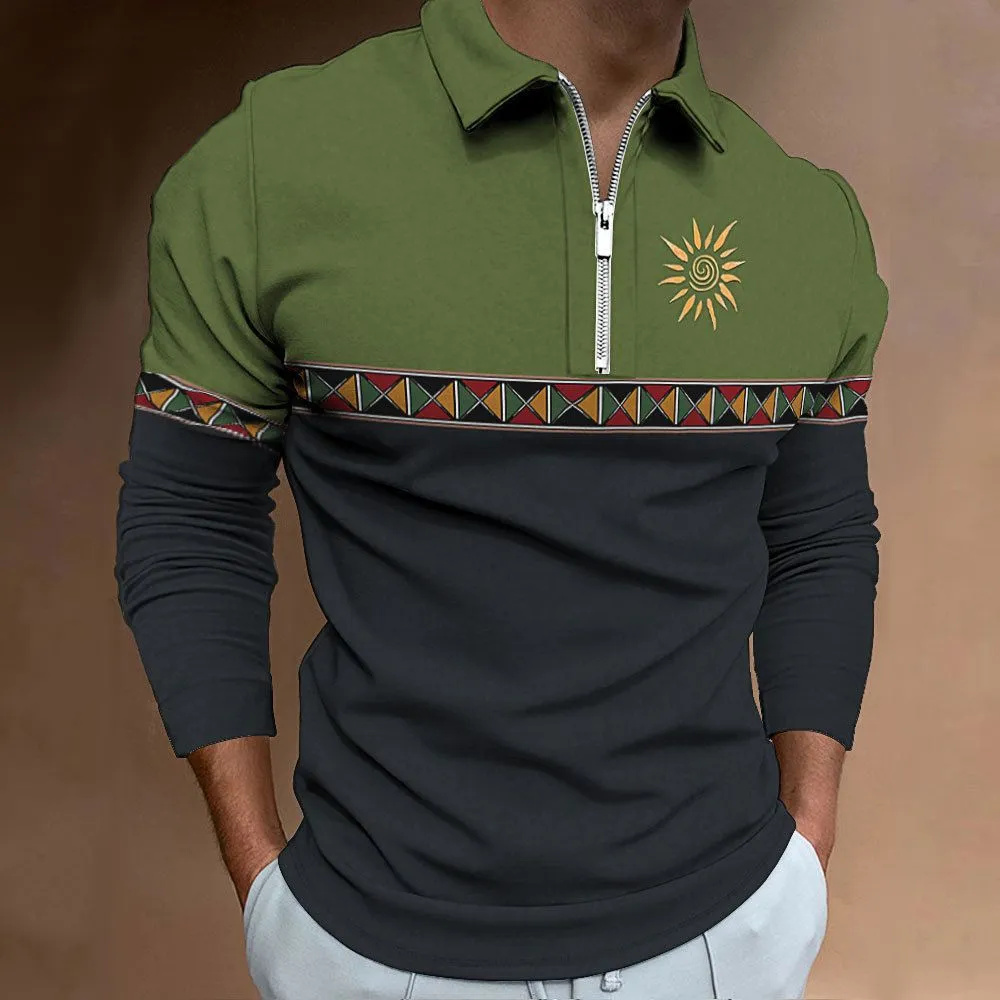 قمصان بولو رجالي ريترو اللون ح - مراجعة Men'S Fashion Golf Clothing وسعره