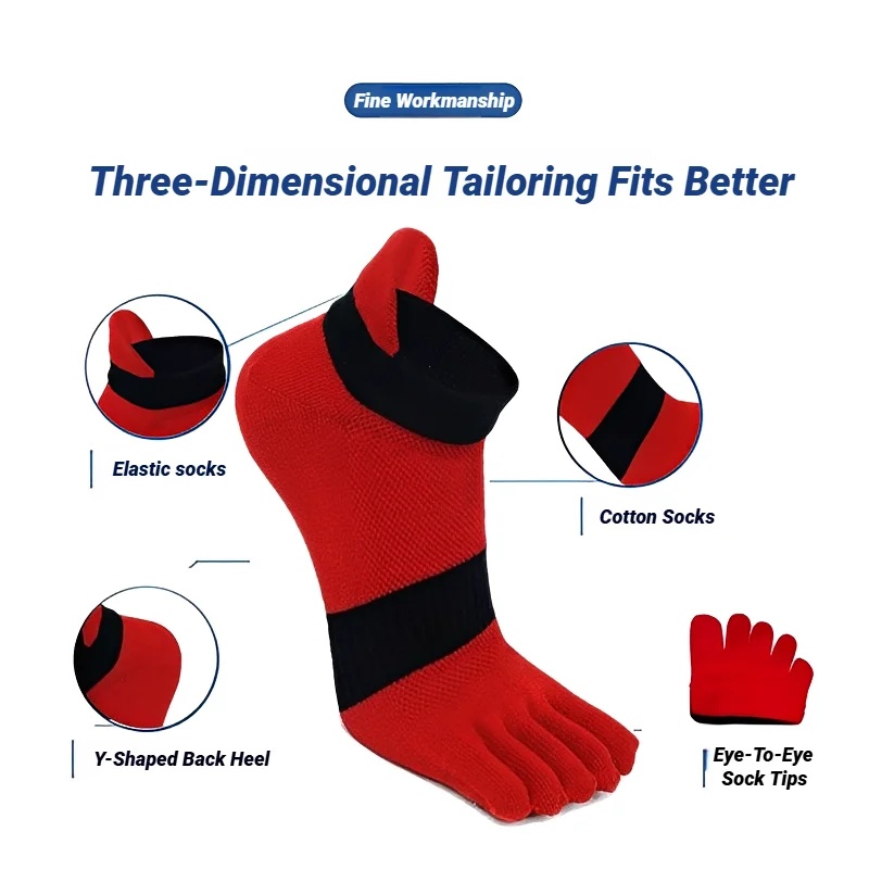 جوارب رياضية رجالية شبكية ماصة - مراجعة Socks Ankle Men وسعره