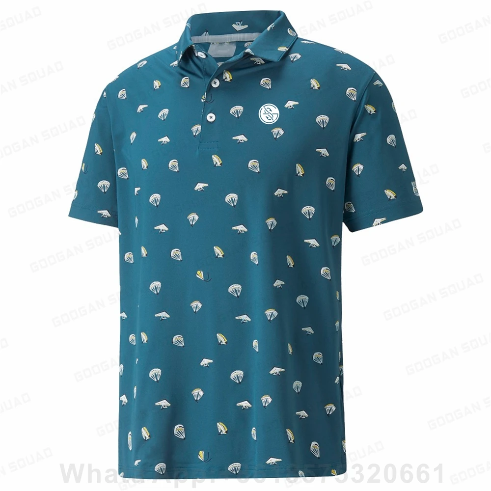 قميص بولو رجالي جديد لصيف 2023 - مراجعة Men'S Fashion Golf Clothing وسعره