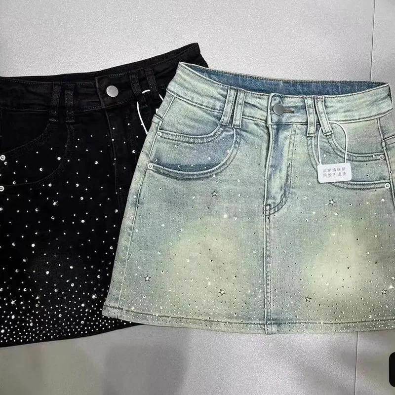 تنورة جينز K 59702 مرصعة بالأح - مراجعة Mens Fashion Denim وسعره
