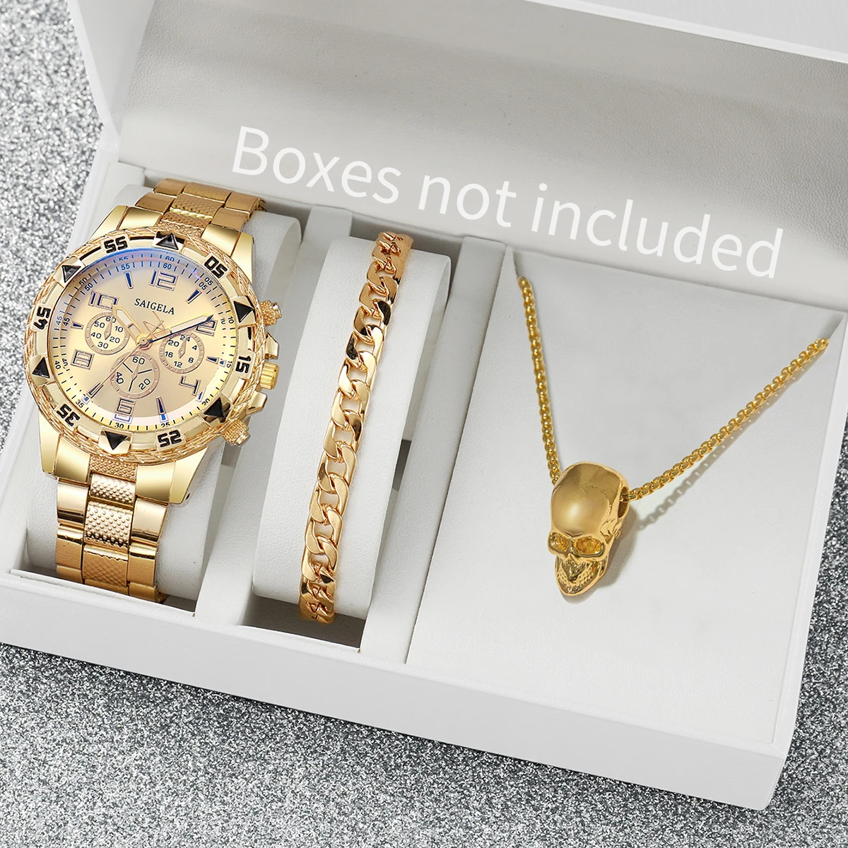 مفاجأة سر مجموعة ساعات صندوق أ - مراجعة Men'S Fashion Box وسعره