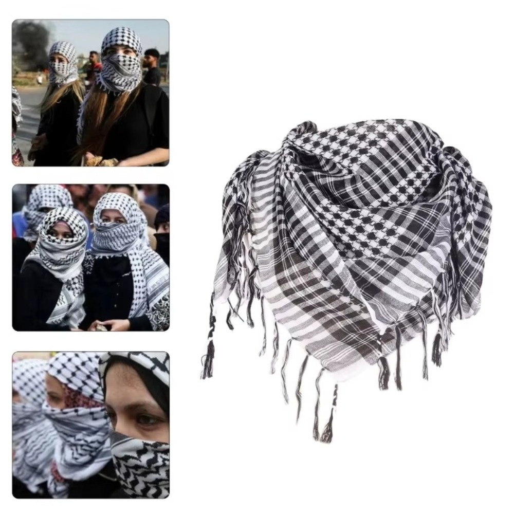 وشاح عربي كبير، شماغ عربي، غطا - مراجعة Men'S Fashion Head Scarf وسعره