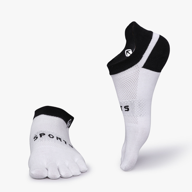 1 Pairs الرجال Coolmax تو قارب - مراجعة Socks Ankle Men وسعره