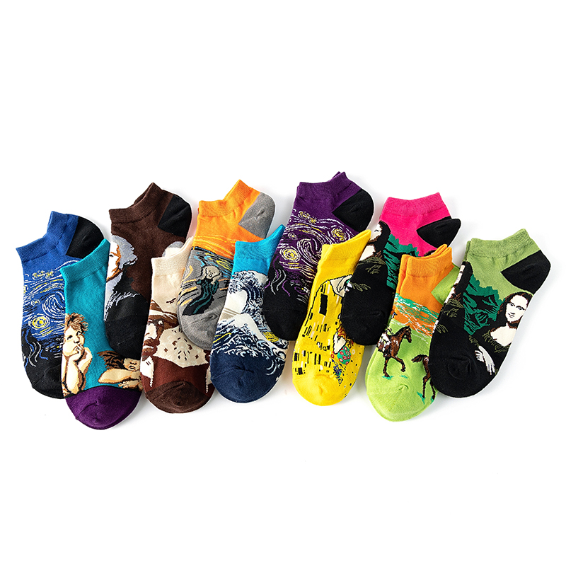 1/5 أزواج من الجوارب القطنية ا - مراجعة Socks Ankle Men وسعره