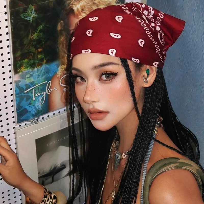 باندانا للجنسين للرجال والنساء - مراجعة Men'S Fashion Head Scarf وسعره