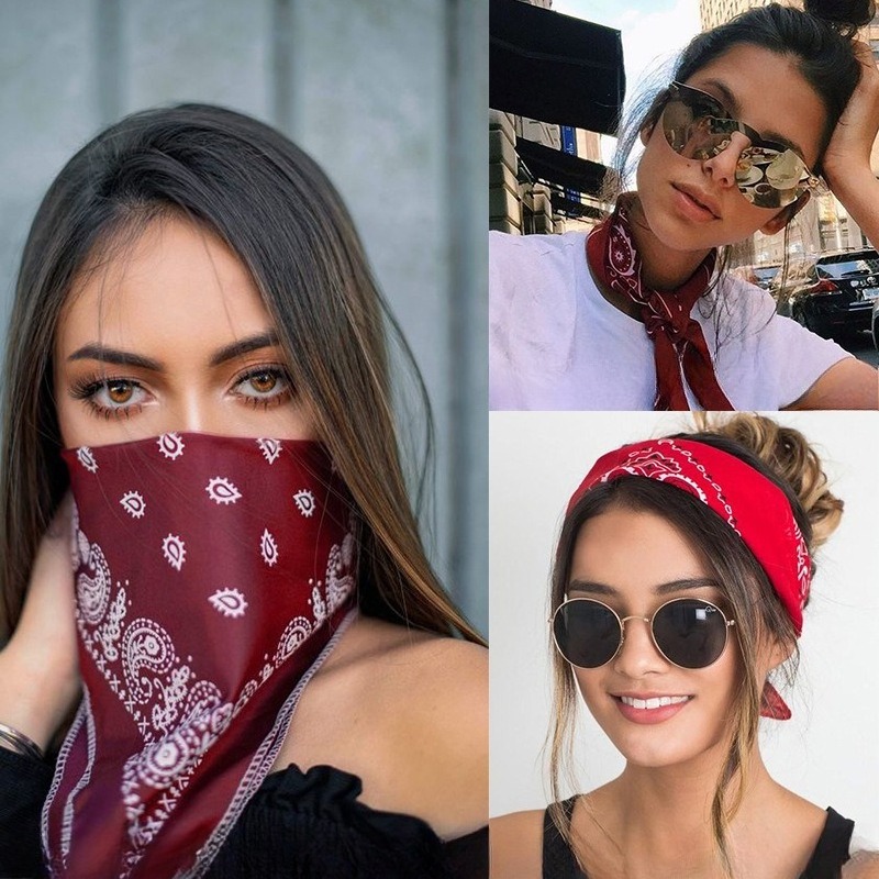 باندانا للجنسين للرجال والنساء - مراجعة Men'S Fashion Head Scarf وسعره