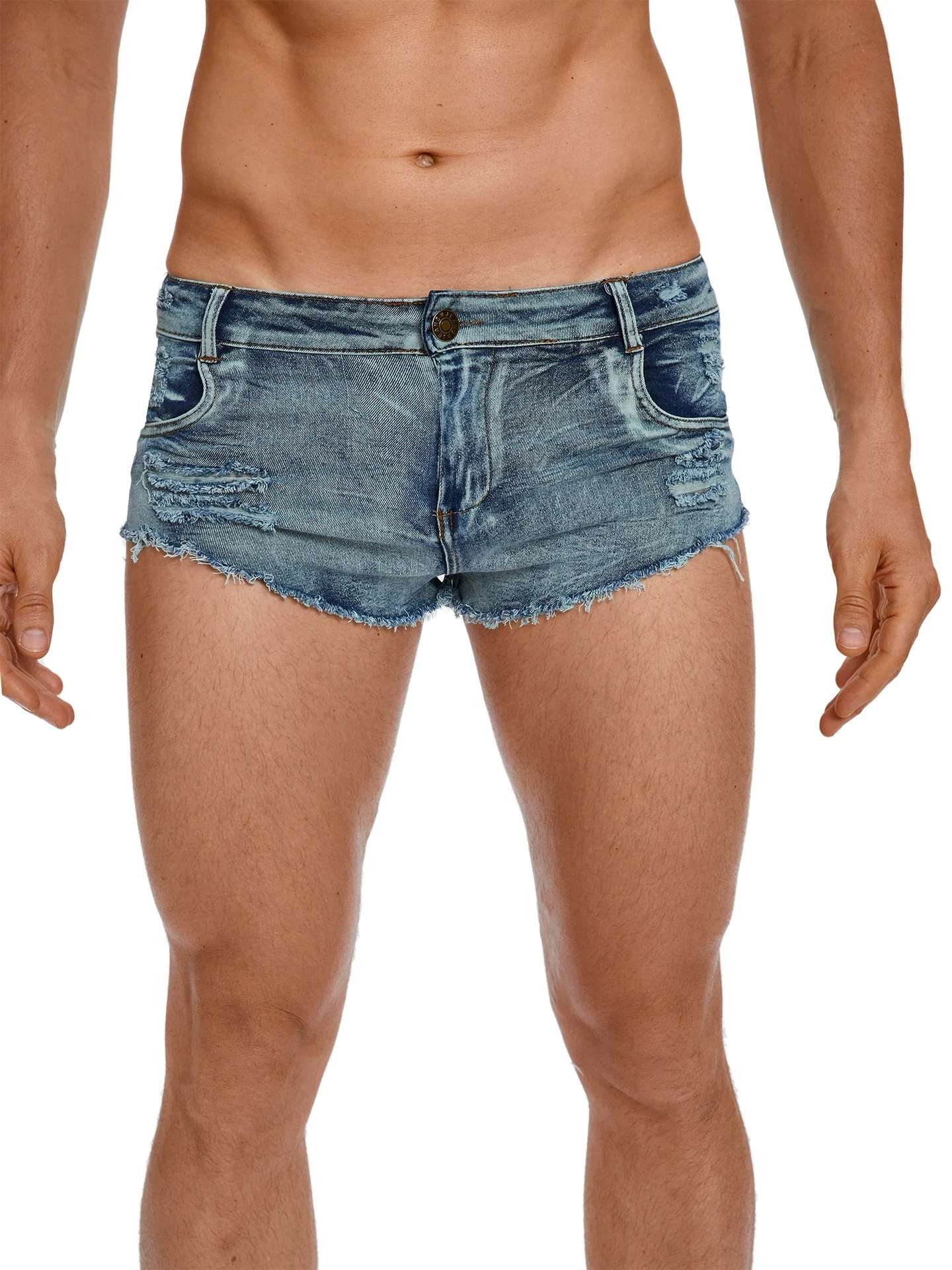 شورت جينز رجالي منخفض الخصر، ش - مراجعة Men'S Fashion Jeans وسعره