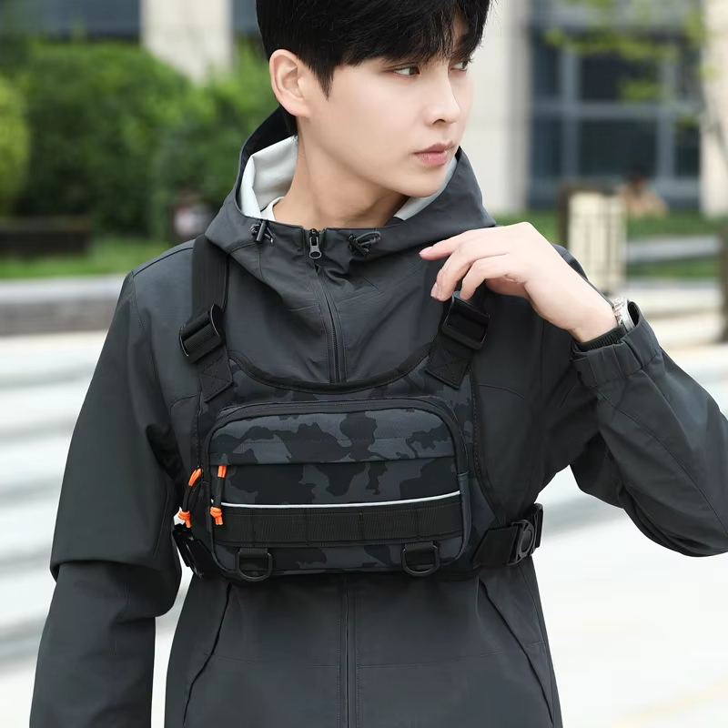 حقيبة صدرية أمامية للدراجات، ح - مراجعة Tactical Vest Men وسعره