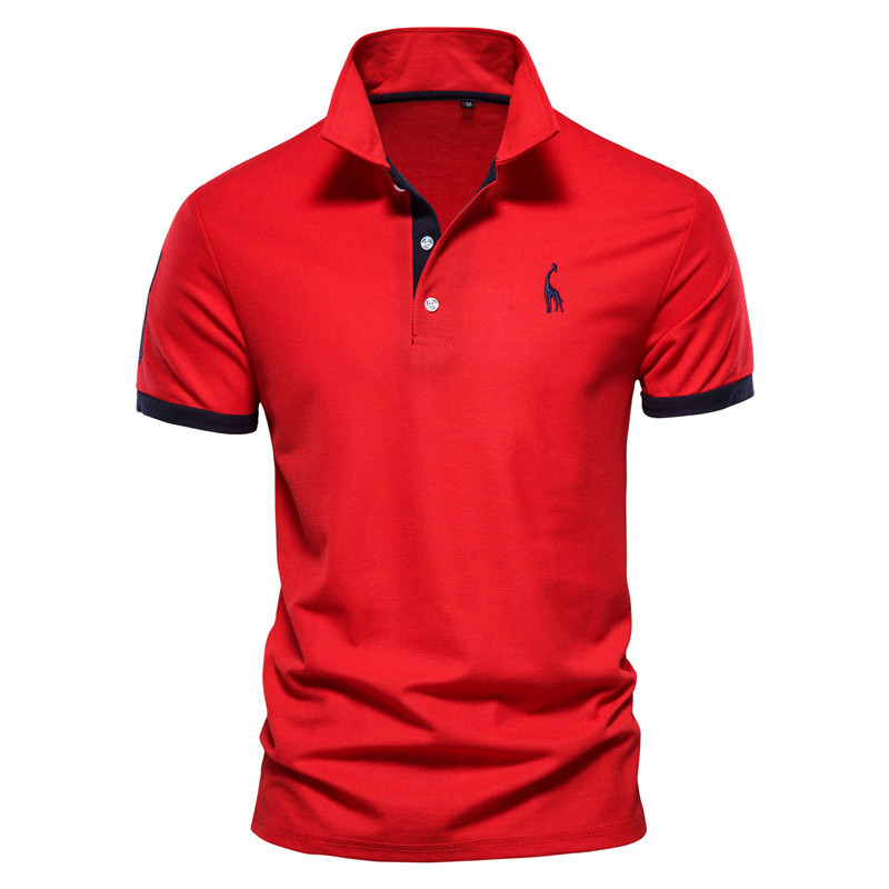 الصيف الرجال قميص بولو موضة عا - مراجعة Men'S Fashion Golf Clothing وسعره